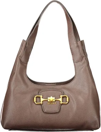 Guess Brown Polyurethane Womens Bag