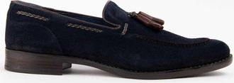 Purapiel Mocassin Moretto2 Blauw