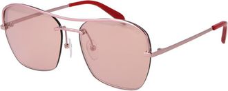 Emilio Pucci Rose Gold Metal Womens Sunglasses