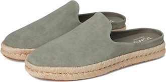 Toms Santiago Mule Mens Lace-up Boots Vetiver Grey : 14 D - Medium, Suede