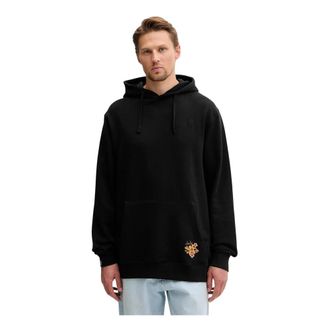 Hurley Trudy Tattoo Skull Hoodie - Heren - Hoodies - Zwart - M - Katoen - Hoodies & sweatvesten