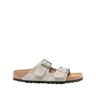 Birkenstock Dames, Schoenen, Grijs, Maat: 37 EU Leer