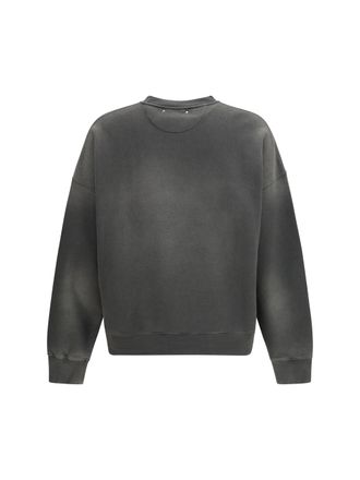 Golden Goose Star Embroidered Sweatshirt - Charcoal