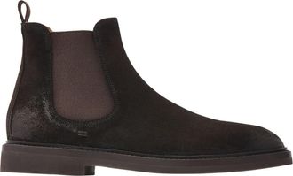 VIA VAI Lewis Conor Chelsea Boot - Heren - Chelseaboots - Bruin - 46 EU - Leer - Schoenen