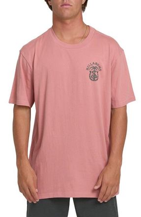 Billabong Forge Premium Graphic T-Shirt in Ash Rose at Nordstrom, Size X-Large