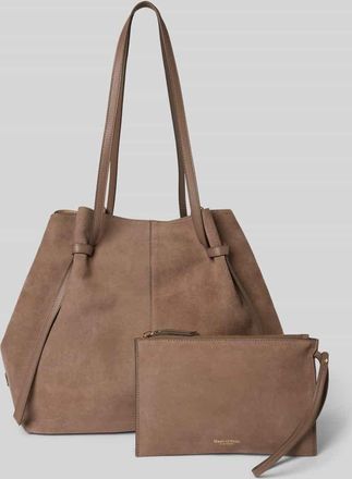 Marc O'Polo Shopper aus echtem Kalbsleder in Hellbraun, Gr&ouml;&szlig;e 1