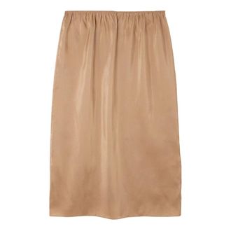 Carven Dames, Rokken, Bruin, Maat: XS Zijde