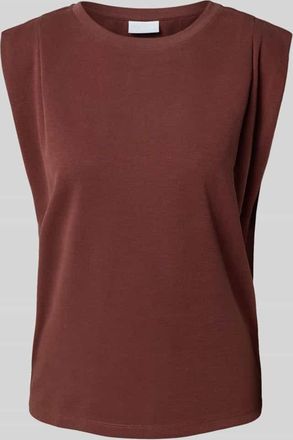 Jake*s Regular Fit T-Shirt mit Kappärmeln in Bordeaux, Größe XXL