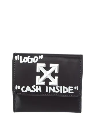 Off-white Jitney French Nylo Continental Wallet