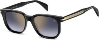 Eyewear by David Beckham Zonnebril vierkant - unisex - Zonnebrillen - Zwart - 52 MM - Accessoires