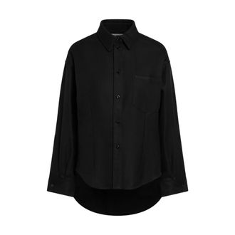 Balenciaga Shirts, female, Black, Size: XS Classic Shirt