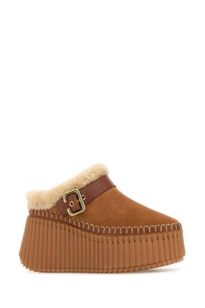 Chlo&eacute; Nama Slipper - Brown