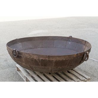 Biscottini International Biscottini - Antiguo Contenedor De Hierro Forjado