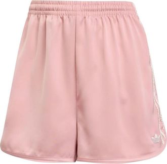 adidas (WMNS) adidas Satin Shorts Ruffle 3-Stripes Wonder Mauve KC8818