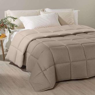 Caleffi Caleffi - Trapunta Modern Tinta Unita Matrimoniale Nocciola
