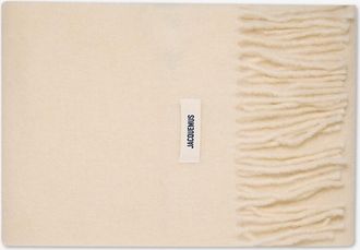 Jacquemus Webschal aus Alpakamix L&eacute;charpe Carro