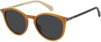 Polaroid PLD 4206/S/X L7Q(M9) Zonnebril - Heren - Zonnebrillen - Oranje - 51 MM - Accessoires