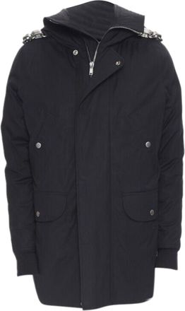 Rick Owens Larry Jumbo Parka chained goose down padded puffer