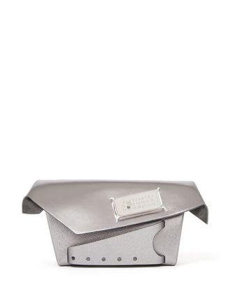 Maison Margiela Borsa a spalla Snatched Classique piccola - Grigio