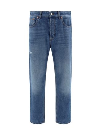 Valentino Jeans With Embossed Logo