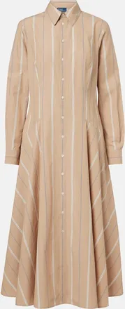 Polo Ralph Lauren Striped cotton shirt dress