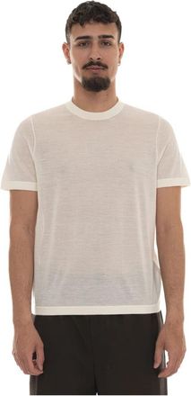 HUGO BOSS Noah Ronde hals trui - Heren - Ronde hals truien - Beige - M - Wol - Truien & Vesten