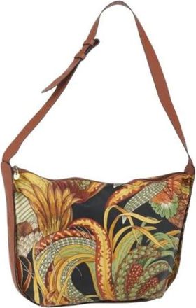 Ferragamo Pre-owned Shoulder Bags, female, Multicolor, Size: ONE SIZE Pre-owned Leather Shoulder Bag