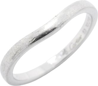 Cartier Platinum 950 Band Ring (Pre-Owned)