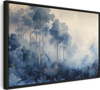 Artgeist Cuadro Decorativo Artgeist Paisaje Azul 90x60 Cm Lienzo