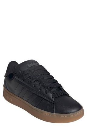 adidas Grand Court Alpha 00 Sneaker in Core Black/Core Black/Gum10 at Nordstrom Rack, Size 12.5