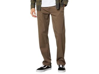 Volcom Frickin Modern Stretch Mens Casual Pants Mushroom 1 : 44 34, Cotton/Polyester/Elastane