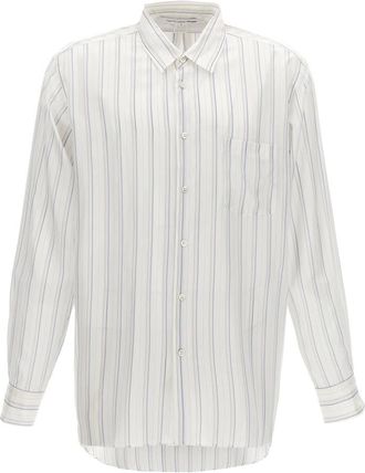 Comme Des Garçons Heren, Overhemden, Wit, Maat: M