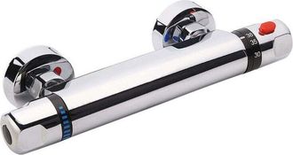 OEM [nunca Usado] Mezclador Termost&aacute;tico De Ducha, Grifo De Ducha Termost&aacute;tico De Pared Con Bot&oacute;n De Seguridad De 38 &deg;c, Mezclador De Ducha Antiescaldadur