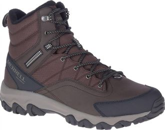 Merrell Mens Thermo Akita Mid Waterproof Boots In Espresso