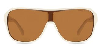 Ralph Lauren RL8214U THE DILLION Asian Fit 605573 Womens Sunglasses White Size 134