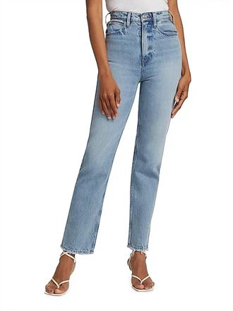 Frame Denim Le Jane Ankle Weston High-Rise Rigid Jeans