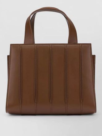 Max Mara calf leather small tote bag