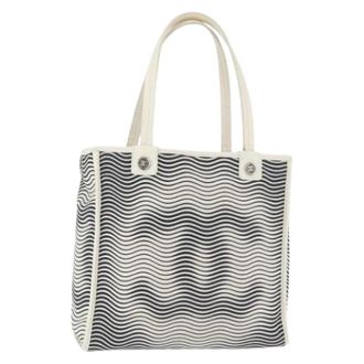 Chanel Pre-owned Tote Bags, female, Multicolor, Size: ONE SIZE Pre-owned Vintage Canvas Tote Bag