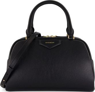 Givenchy Antigona East-West Bowling - Dames - Handtassen - Zwart - ONE Size - Nylon - Tassen