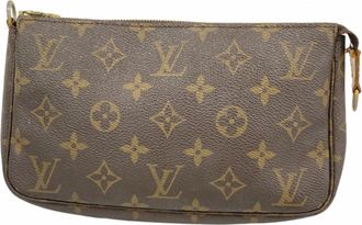 Louis Vuitton Brown Pouch (Pre-Owned)