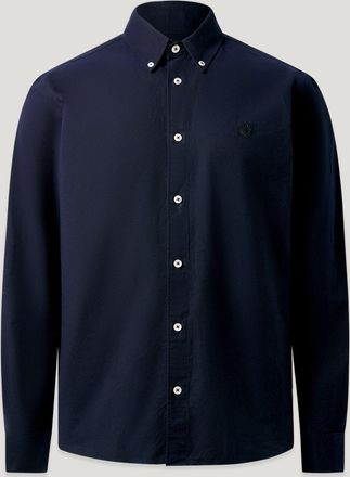 Belstaff Camicia Street Uomo Compact Cotton Oxford Inchiostro Scuro One Size