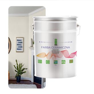 OEM Pintura Cer&aacute;mica Para Paredes, Lavable, Blanco Leche, 5 L, Fabricante