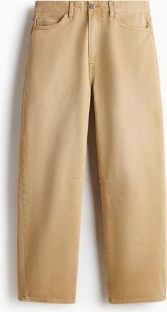 H&M Hose in Relaxed Fit - Beige