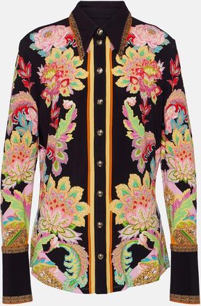 Camilla Floral jersey shirt