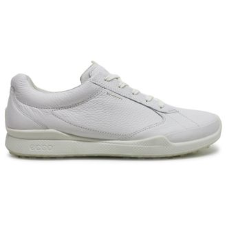 Ecco Ecco Golf Biom Hybrid Full Grain Leather Mens Comfort Trainers - White - Size:UK 12-12.5