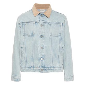 Dr&ocirc;le de Monsieur Denim Jas - Heren - Spijkerjassen - Blauw - L - Denim - Jassen