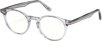Tom Ford Blauw Licht Filter Brillen Frames - unisex - Brillen - Grijs - 48 MM - Accessoires