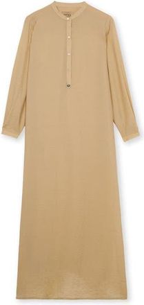 Fortela Valery Cotton Muslin Kaftan Dress in Ecru at Nordstrom, Size 38 Eu