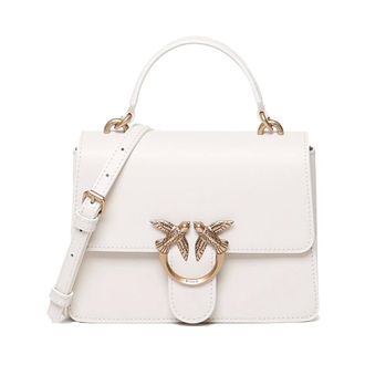 Pinko Love Birds Diamond Cut Crossbody Bag
