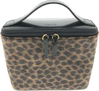 Loewe Tweedehands leren handtassen - Dames - Vintage Handtas - Bruin - ONE Size - Leer - Vintage